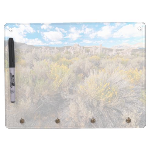 Flowers  Blooming Sagebrush California Dry Erase Board With Keychain Holder
