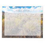 Flowers | Blooming Sagebrush California Notepad