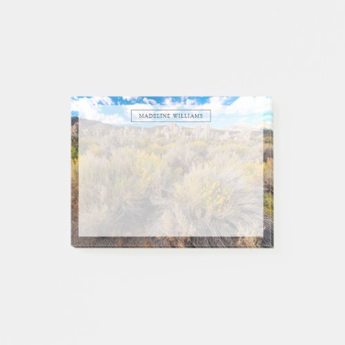 Flowers  Blooming Sagebrush California Post_it Notes