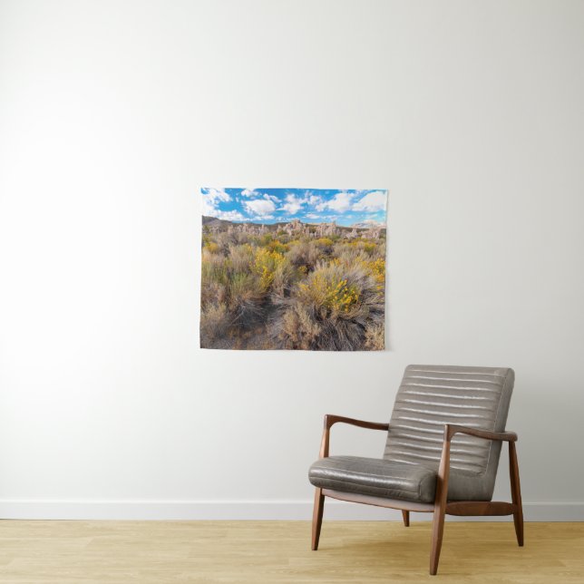 Flowers | Blooming Sagebrush California Tapestry (In Situ (Horizontal))