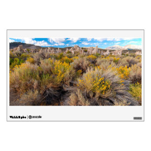 Flowers Blooming Sagebrush California Wall Decal