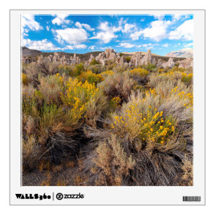 Flowers   Blooming Sagebrush California Wall Decal