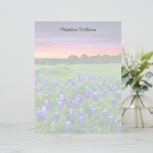 Flowers | Bluebonnets at Sunset Texas (Standing Front)