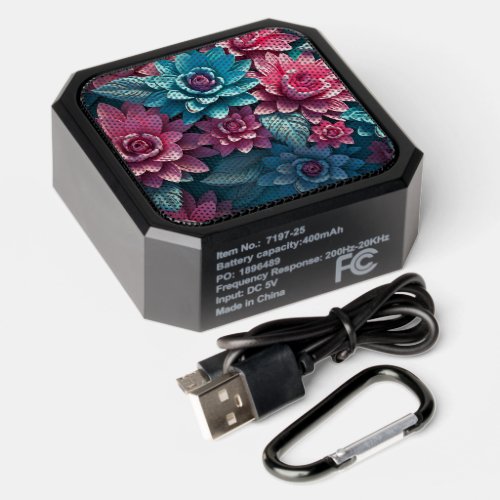 Flowers_Bluetooth Speaker