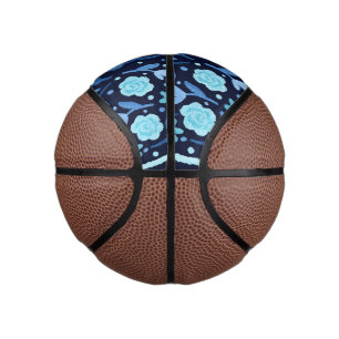 FLOWERS BLUEY MINI BASKETBALL