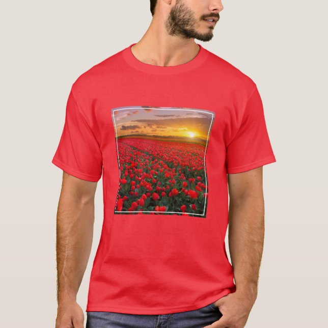 Flowers | Botanical Garden Holland T-Shirt (Front)