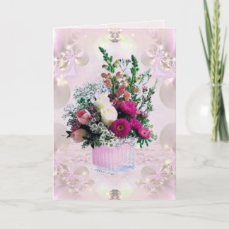 Flowers Bouquet Mother's Day Card