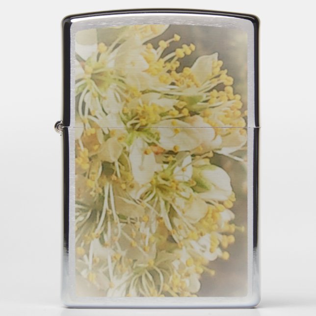 Flowers bushes zippo lighter (Front)