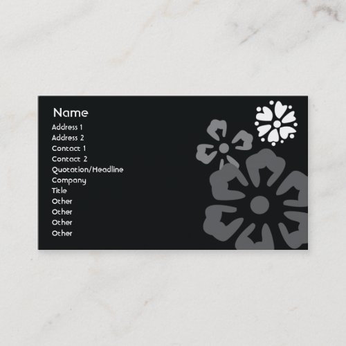 Flowers - Business Business Card Templates