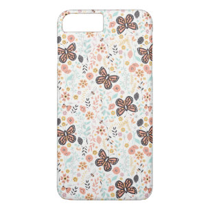 Flowers Butterflies And Bees iPhone 8 Plus/7 Plus Case