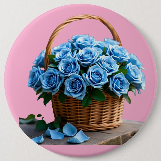 Flowers  button (Front)