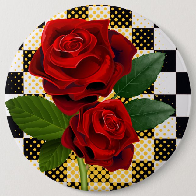 flowers button (Front)