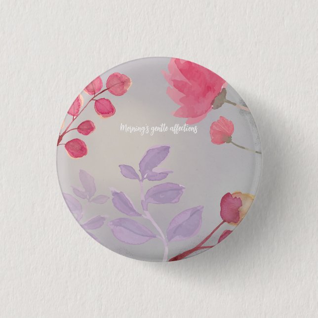 Flowers Button (Front)