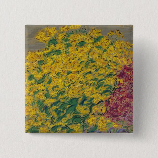 Flowers Button (Front)