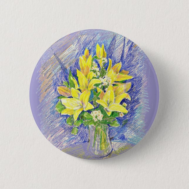 Flowers Button (Front)