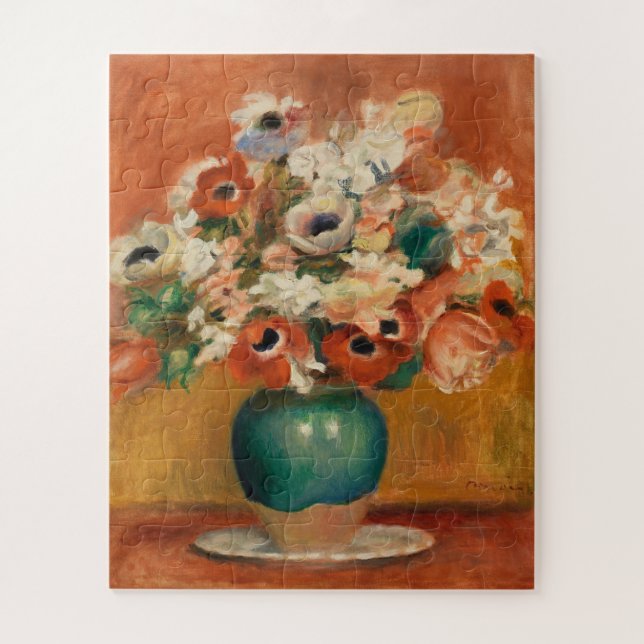 Flowers by August Renoir, Art Jigsaw Puzzle (Vertical)
