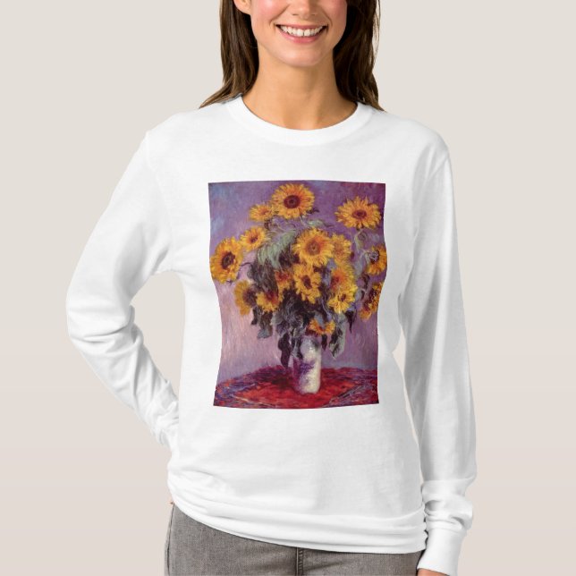 Flowers by Claude Monet Shirt (Front)