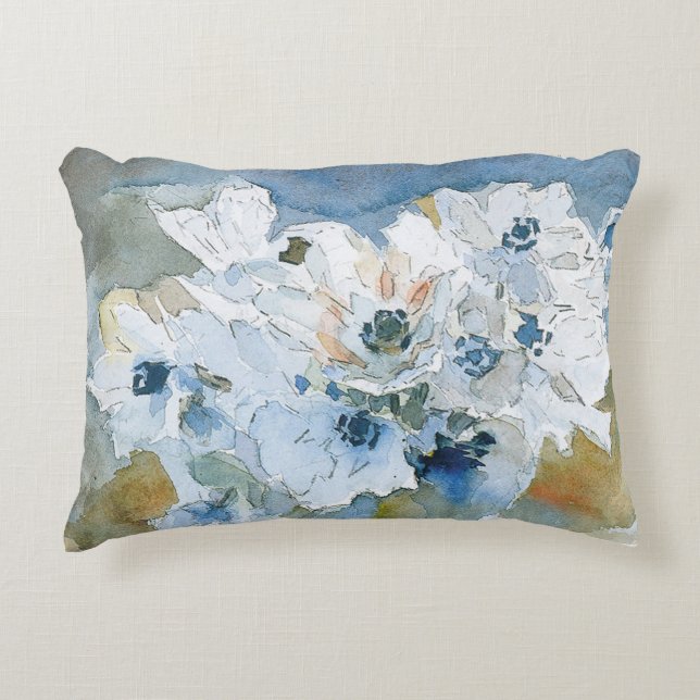 Flowers by Vrubel Accent Pillow (Front)