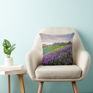 Flowers California Wildflowers Throw Pillow
