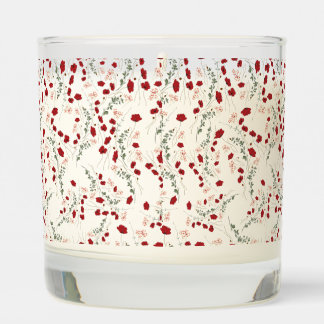Flowers candle