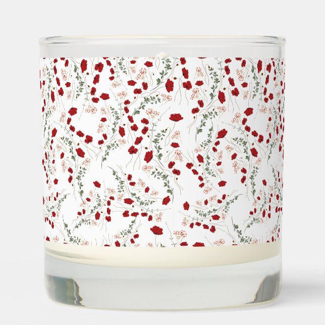 Flowers candle (Front)