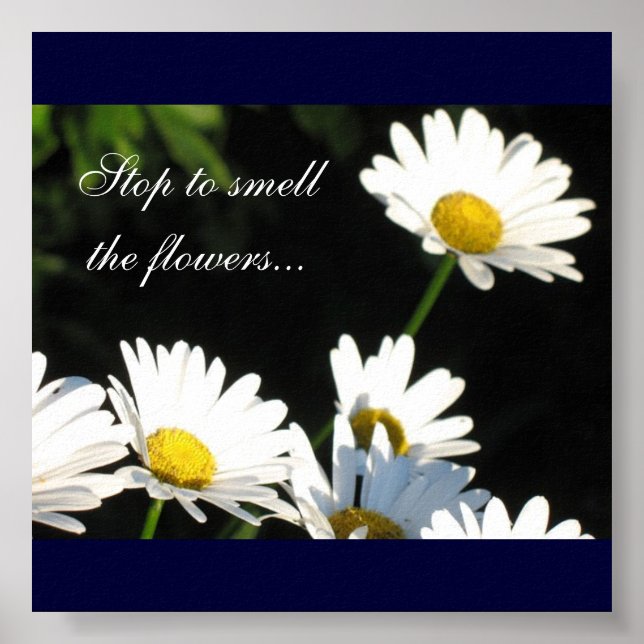 Flowers Canvas Art Poster (Front)