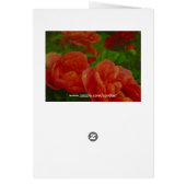 flowers cards (Back)