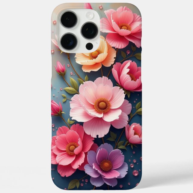 Flowers Case-Mate iPhone Case (Back)