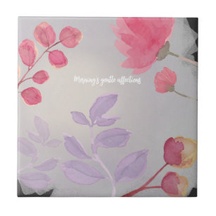 Flowers Ceramic Tile