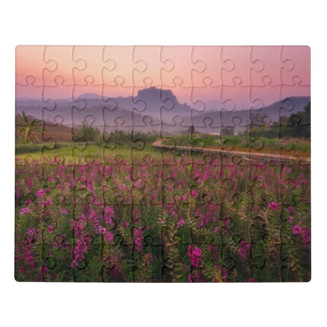 Flowers | Chiang Dao, Chiang Mai, Thailand Jigsaw Puzzle (Puzzle Horizontal)