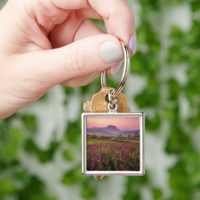 Flowers | Chiang Dao, Chiang Mai, Thailand Keychain (Hand)