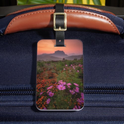 Flowers  Chiang Dao Chiang Mai Thailand Luggage Tag