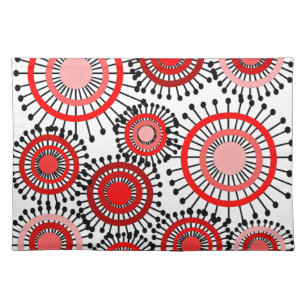 Flowers cloth placemat