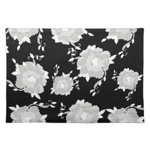 flowers cloth placemat