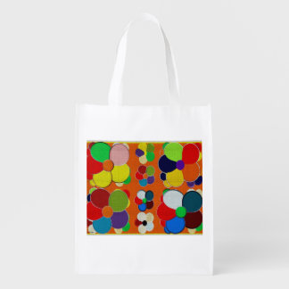 flowers cloth reusable grocery bag