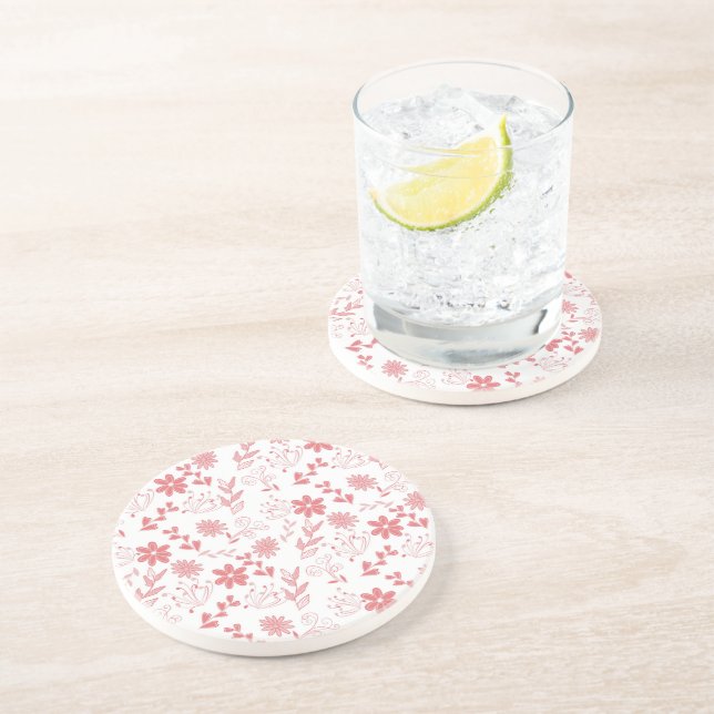 Flowers Coaster (Side)