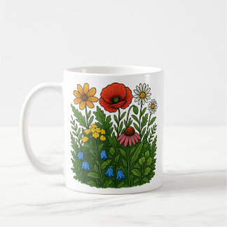 Flowers coffee mug