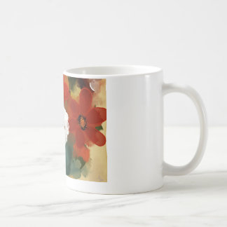 flowers coffee mug