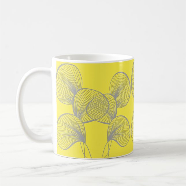 Flowers, color of the year 2021 coffee mug (Left)