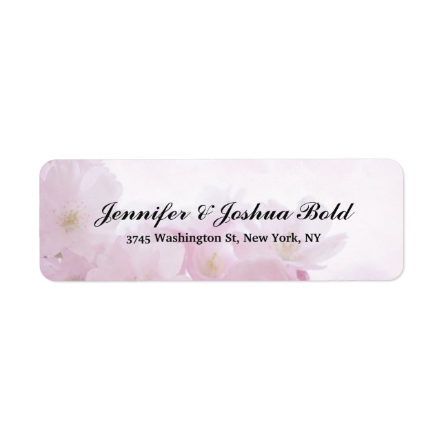 Flowers Creative Professional Brush Script Family Label (Front)