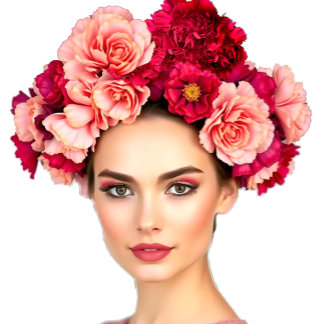 Flowers Crown Custom photo Acrylic Print