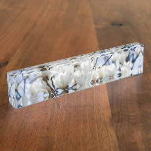 Flowers Custom Desk Destiny Destiny'S Namep Desk Name Plate