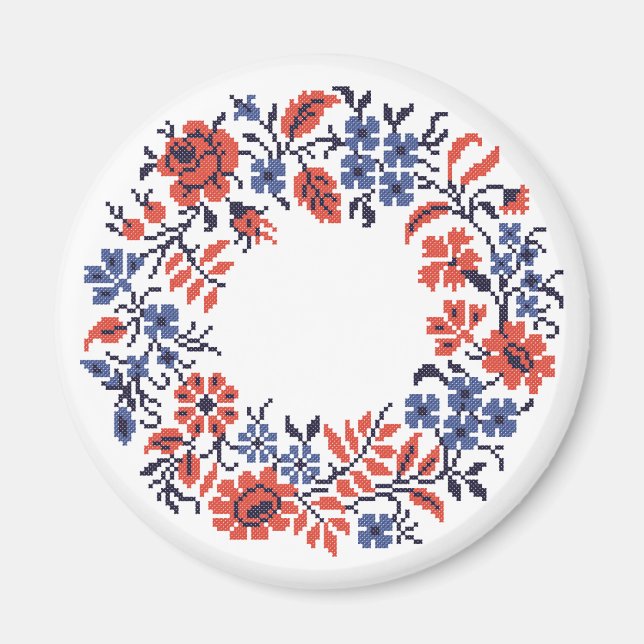 Flowers cycle magnet (Front)
