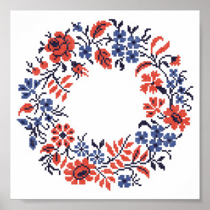 Flowers cycle poster