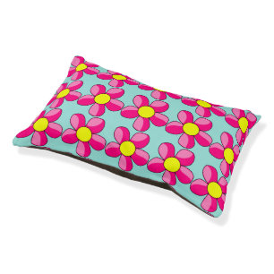 FLOWERS DAISIES CAT BED