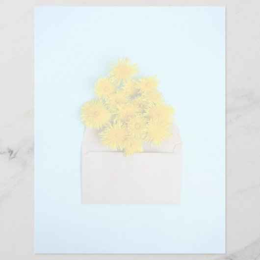 Flowers | Dandelions in Envelope (Front)