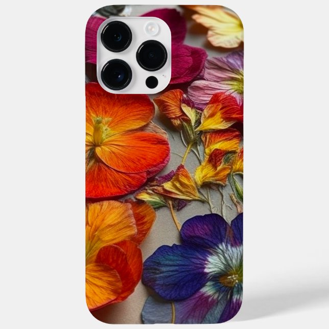 Flowers Design Case-Mate iPhone Case (Back)