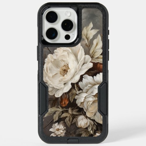 Flowers design iPhone 15 pro max case