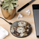 Flowers design wireless charger 
