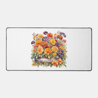 Flowers Desk Mat